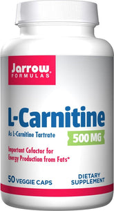 L-carnitine 500 MG 50 capsules JARROW-FORMULAS